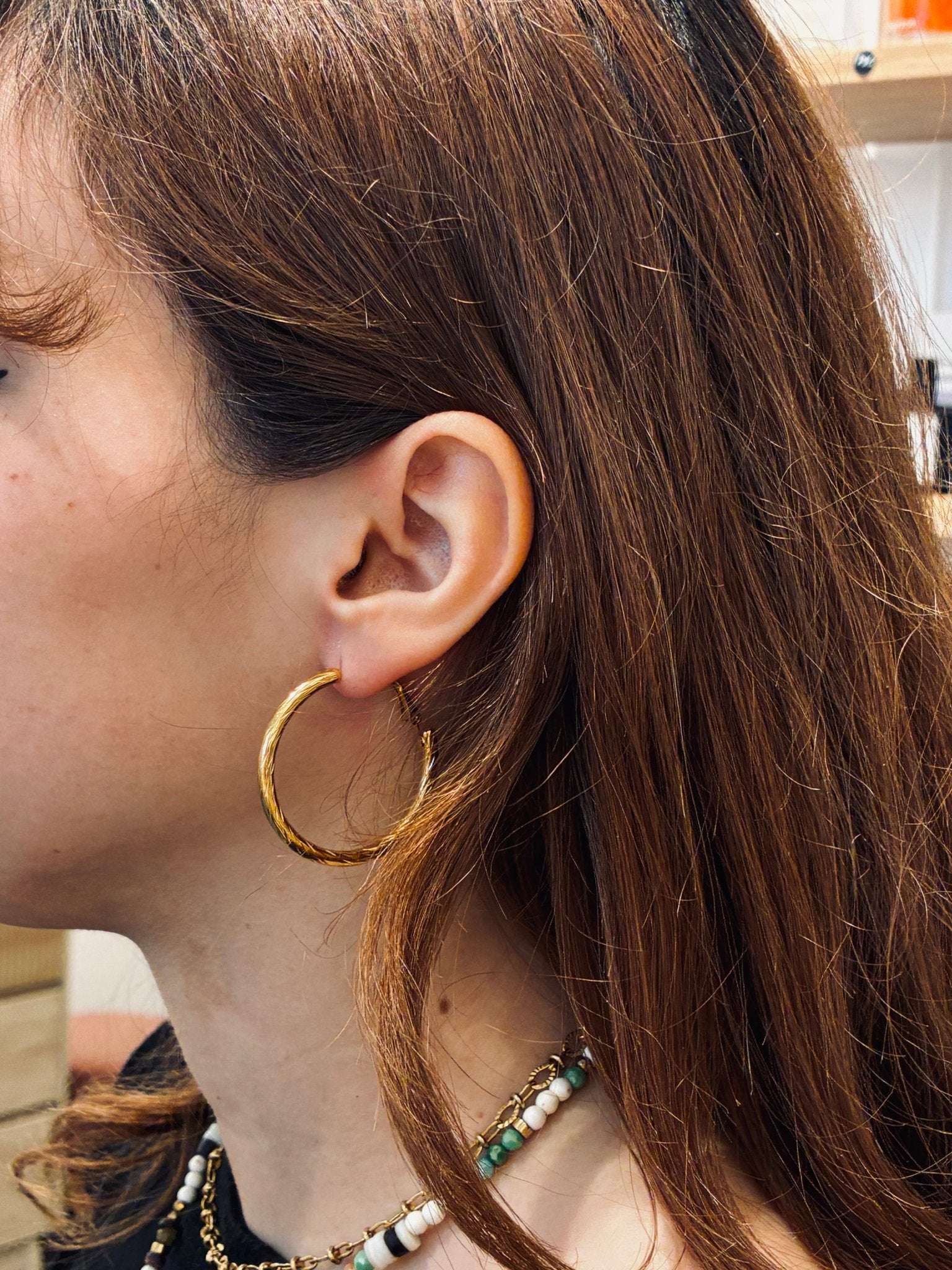 Boucles d’oreilles Orisna - Boutique We Are ParisLes Cléias Acier Inoxydable