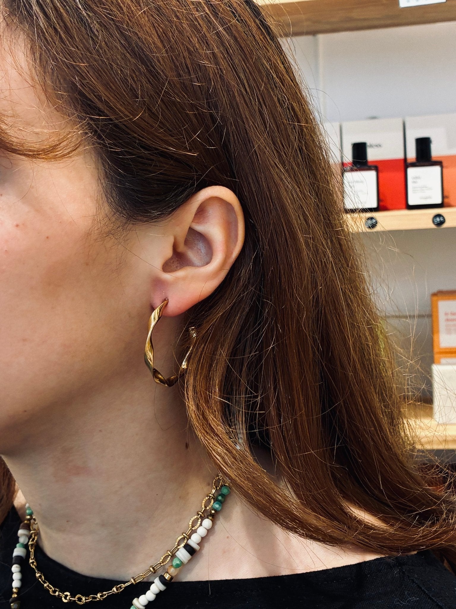 Boucles d'oreilles Orylis - Boutique We Are ParisLes Cléias Acier Inoxydable