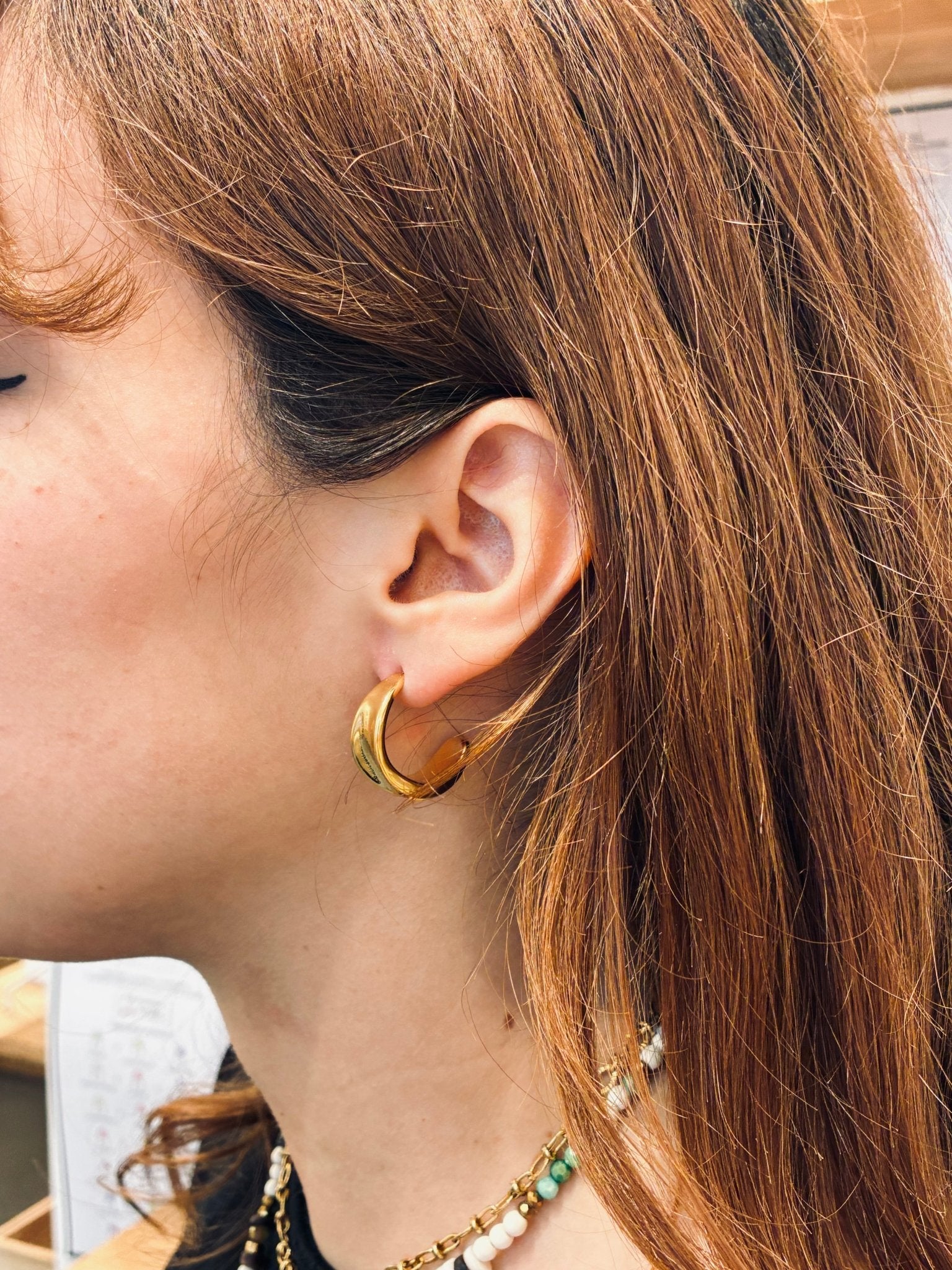Boucles d’oreilles Osmia - Boutique We Are ParisLes Cléias Acier Inoxydable