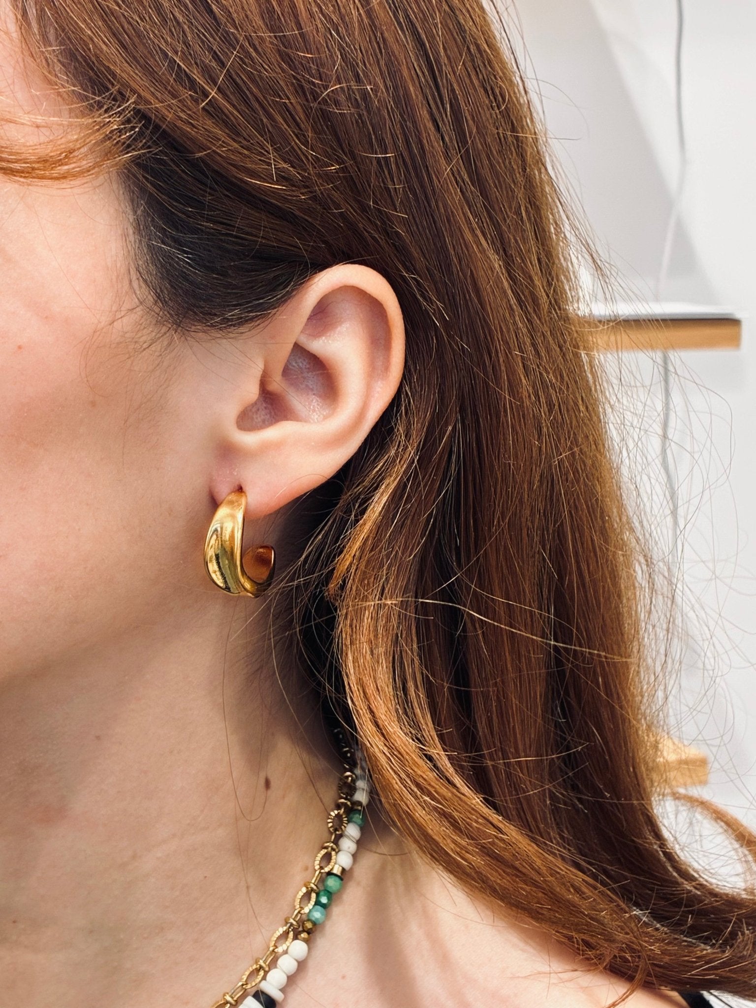 Boucles d’oreilles Osmia - Boutique We Are ParisLes Cléias Acier Inoxydable