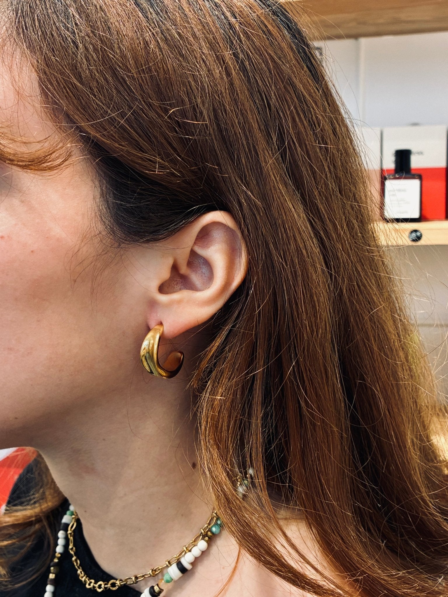 Boucles d’oreilles Osmia - Boutique We Are ParisLes Cléias Acier Inoxydable