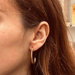 Boucles d'oreilles ovales Tilia - Boutique We Are ParisLes Cléias Acier Inoxydable