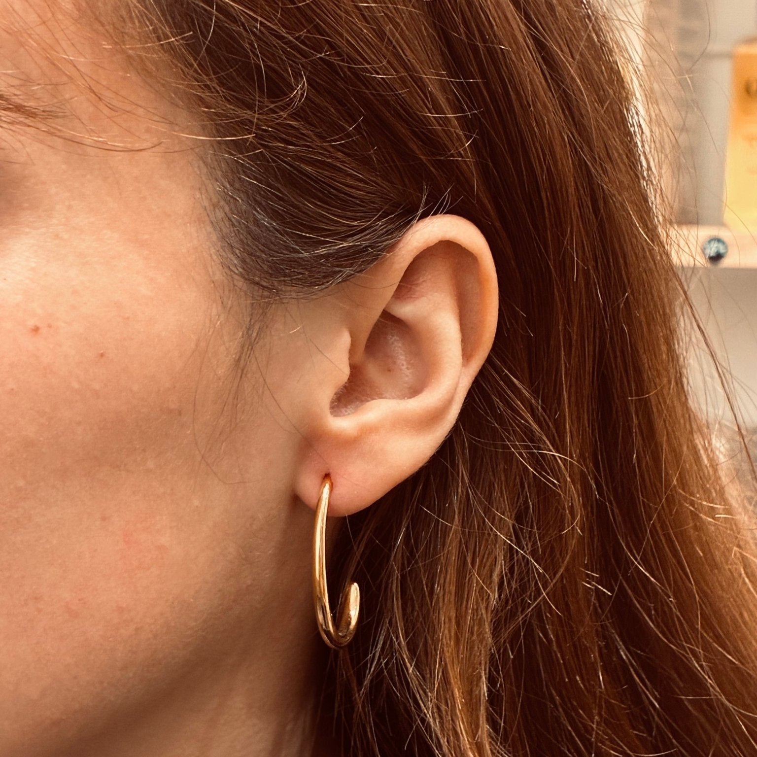 Boucles d'oreilles ovales Tilia - Boutique We Are ParisLes Cléias Acier Inoxydable