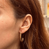 Boucles d'oreilles ovales Tilia - Boutique We Are ParisLes Cléias Acier Inoxydable