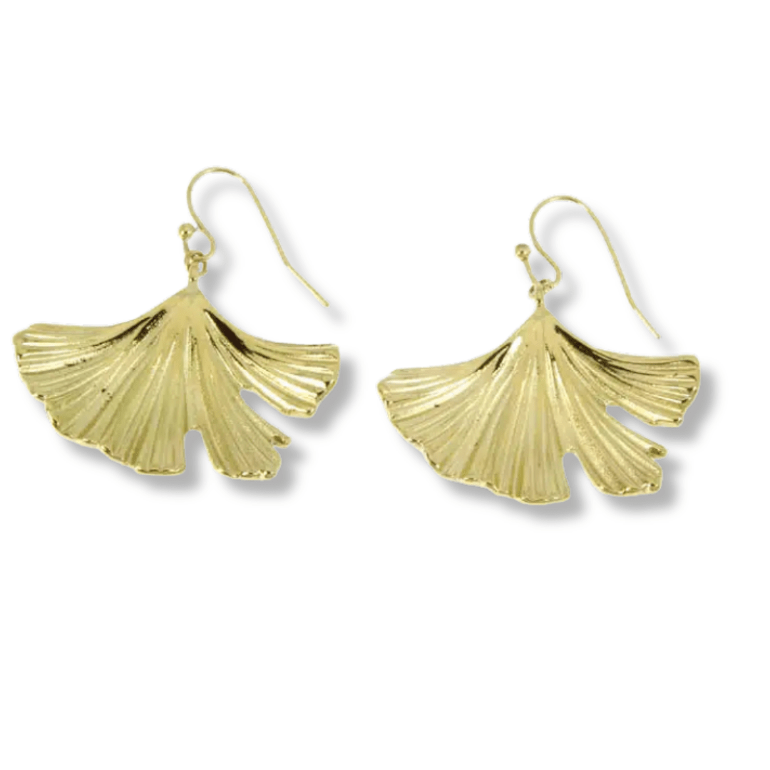 Boucles d’oreilles Petit Ginkgo - Boutique We Are ParisLes Cléias Acier Inoxydable