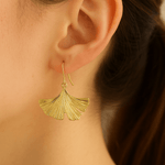 Boucles d’oreilles Petit Ginkgo – Les Cleias - Boutique We Are ParisLes Cléias Acier Inoxydable