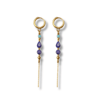 Boucles d'oreilles Phoenix bleu - Boutique We Are ParisLes Cléias Acier Inoxydable