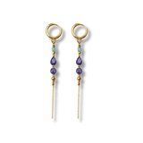 Boucles d'oreilles Phoenix bleu - Boutique We Are ParisLes Cléias Acier Inoxydable