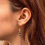 Boucles d'oreilles Phoenix bleu - Boutique We Are ParisLes Cléias Acier Inoxydable