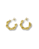 Boucles d'oreilles torsadées Monica