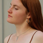 Boucles d'oreilles Trinité - acier inoxydable argenté - Boutique We Are ParisLes Cléias Acier Inoxydable