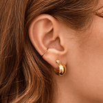 Boucles d’oreilles Volume - Boutique We Are ParisLes Cléias Acier Inoxydable