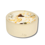 Bougie fleurie et pot en grès, parfum Fleur d'Oranger - Boutique We Are ParisMaison Séjour