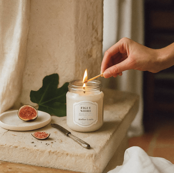 Bougie végétale parfumée à la figue noire - Boutique We Are ParisAtelier Louis
