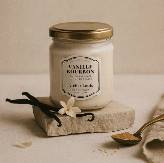 Bougie végétale parfumée à la vanille bourbon - Boutique We Are ParisAtelier Louis