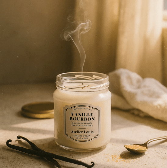 Bougie végétale parfumée à la vanille bourbon - Boutique We Are ParisAtelier Louis
