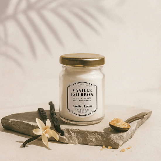 Bougie végétale parfumée à la vanille bourbon - Boutique We Are ParisAtelier Louis