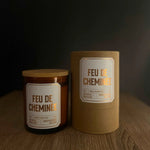 Bougie végétale parfumée Feu de Cheminée - Boutique We Are ParisOfficine Lutèce