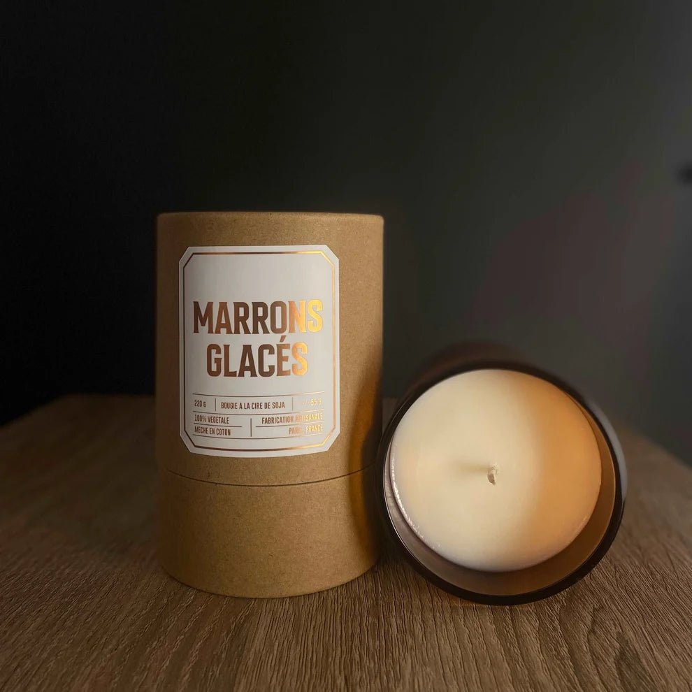 Bougie végétale parfumée Marron Glacé - Boutique We Are ParisOfficine Lutèce