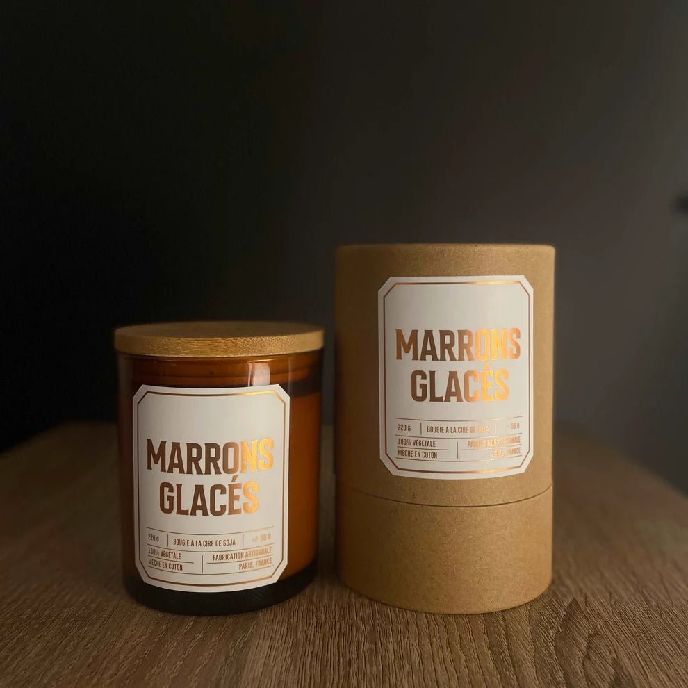 Bougie végétale parfumée Marron Glacé - Boutique We Are ParisOfficine Lutèce