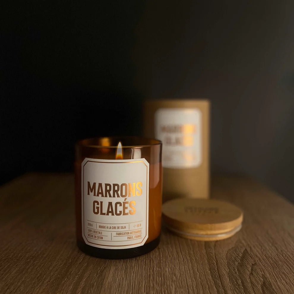 Bougie végétale parfumée Marron Glacé - Boutique We Are ParisOfficine Lutèce