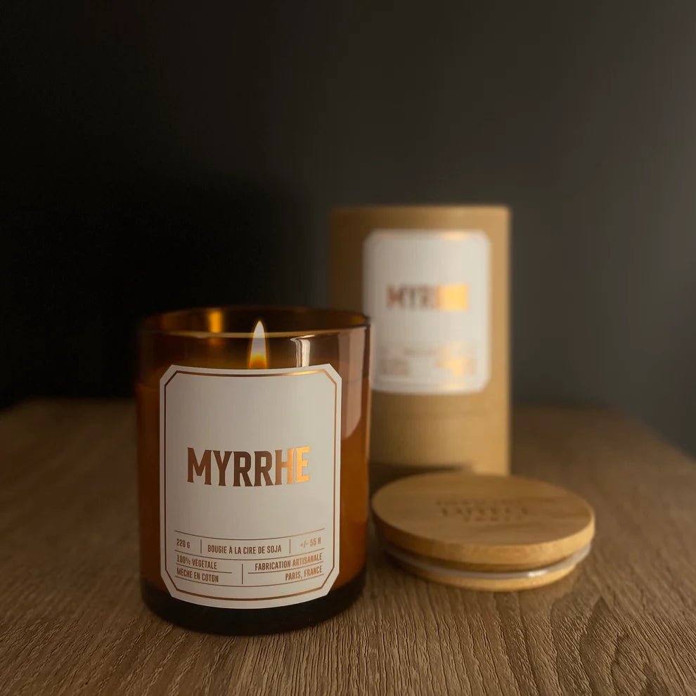 Bougie végétale parfumée Myrrhe - Boutique We Are ParisOfficine Lutèce