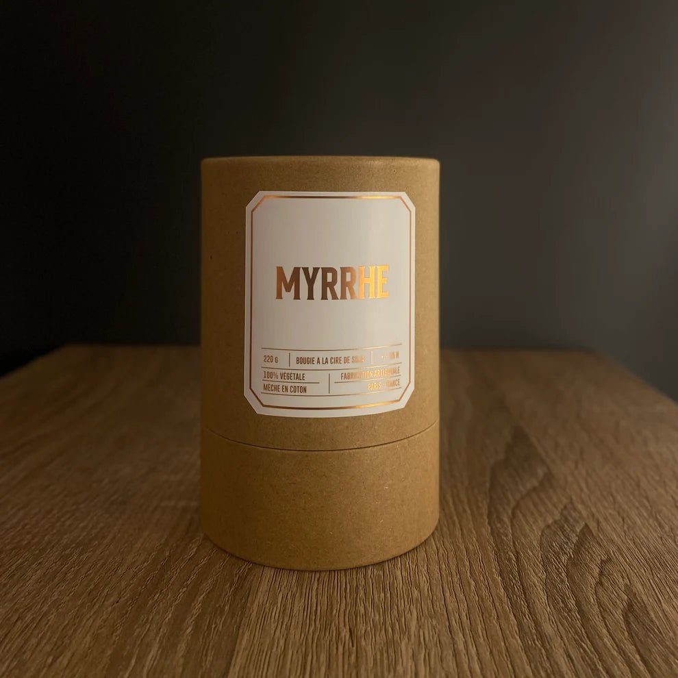 Bougie végétale parfumée Myrrhe - Boutique We Are ParisOfficine Lutèce
