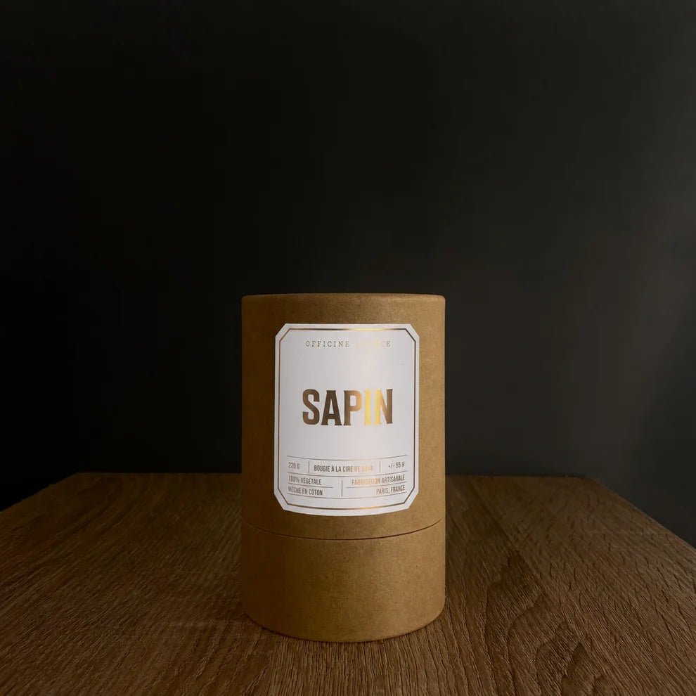 Bougie végétale parfumée Sapin - Boutique We Are ParisOfficine Lutèce