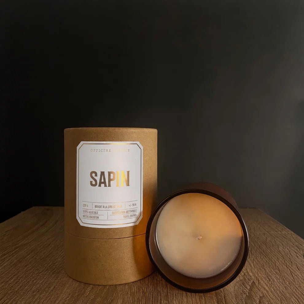 Bougie végétale parfumée Sapin - Boutique We Are ParisOfficine Lutèce