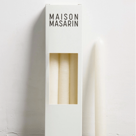 Bougies artisanales craie – Set de 3 – 30cm - Boutique We Are ParisMaison Masarin