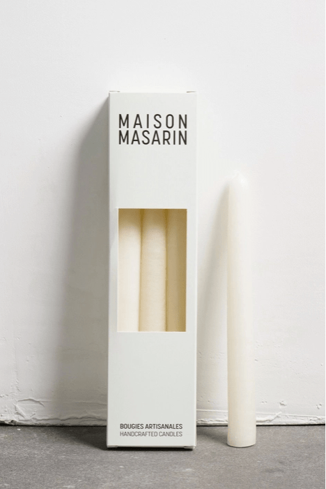 Bougies artisanales craie – Set de 3 – 30cm - Boutique We Are ParisMaison Masarin