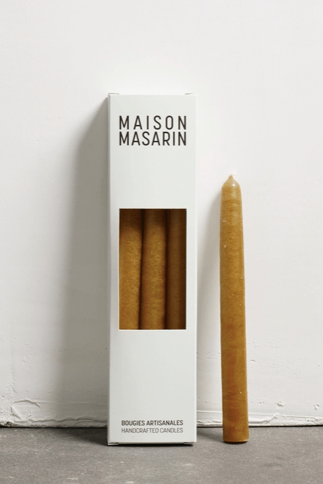 Bougies artisanales Tabac – Set de 3 – 30cm - Boutique We Are ParisMaison Masarin