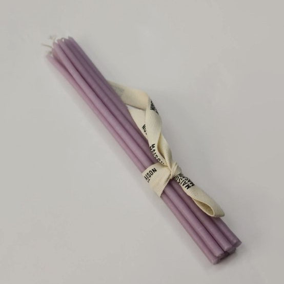 Bougies fines artisanales Lilas - lot de 10 - Boutique We Are ParisMaison Masarin