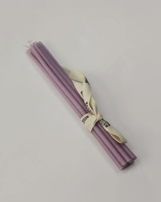 Bougies fines artisanales Lilas - lot de 10 - Boutique We Are ParisMaison Masarin