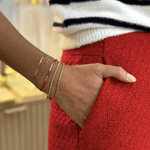 Bracelet corde souple - Boutique We Are ParisLes Cléias Acier Inoxydable