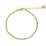 Bracelet corde souple en acier inoxydable - Boutique We Are ParisLes Cléias Acier Inoxydable