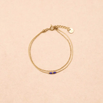 Bracelet double chaîne Elora - Boutique We Are ParisLes Cléias Acier Inoxydable