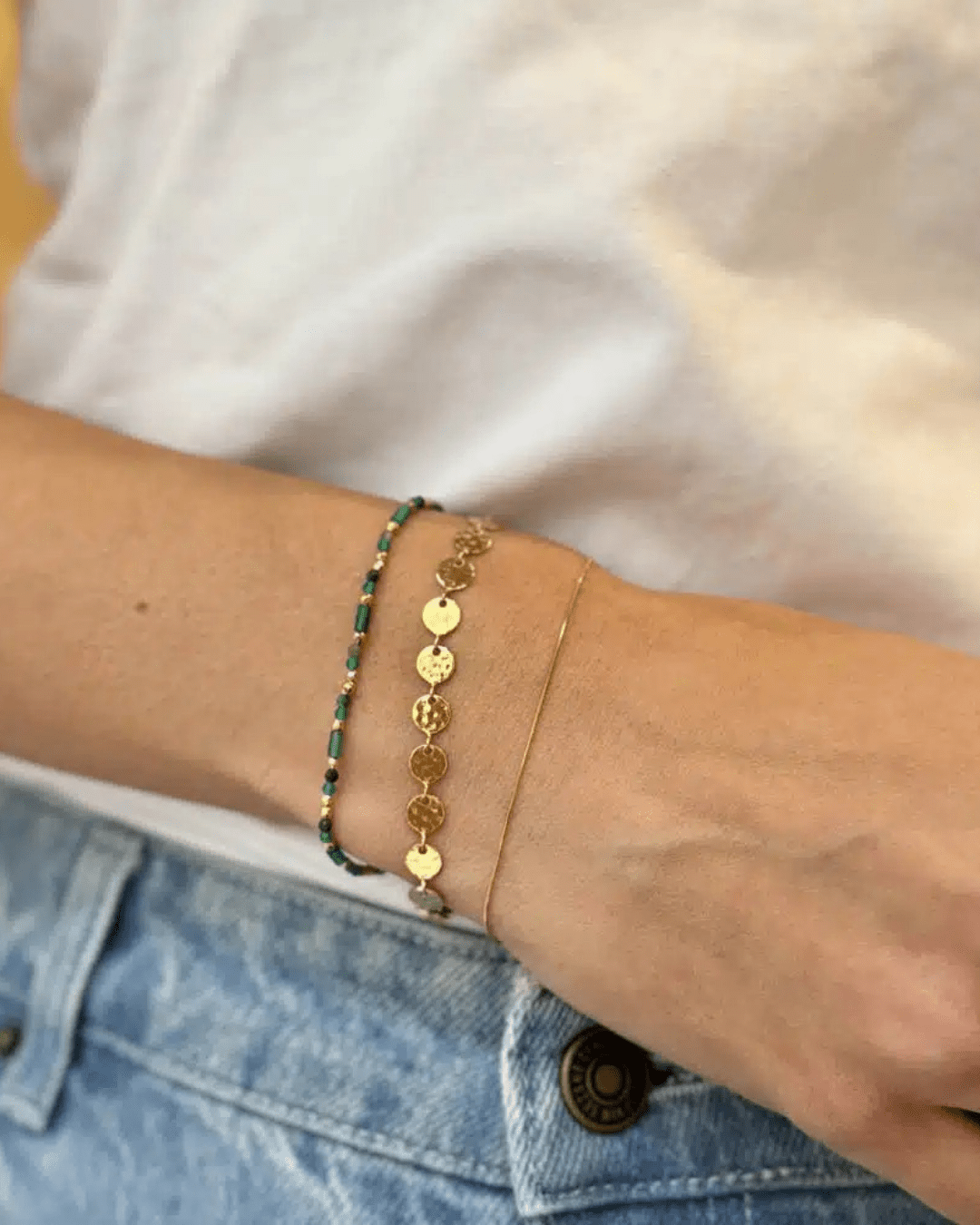 Bracelet Paulie - Boutique We Are ParisLes Cléias Acier Inoxydable