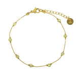 Bracelet perles colorées en acier inoxydable Bibi - couleur au choix - Boutique We Are ParisLes Cléias Acier Inoxydable