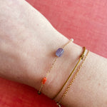 Bracelet pierres fines en acier inoxydable Prima - Boutique We Are ParisLes Cléias Acier Inoxydable
