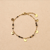 Bracelet Solaris Noir - Boutique We Are ParisLes Cléias Acier Inoxydable