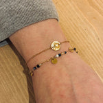 Bracelet Solaris Noir - Boutique We Are ParisLes Cléias Acier Inoxydable