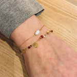 Bracelet Solaris Rouge - Boutique We Are ParisLes Cléias Acier Inoxydable