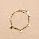 Bracelet Solaris Vert - Boutique We Are ParisLes Cléias Acier Inoxydable