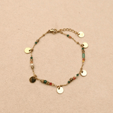 Bracelet Solaris Vert - Boutique We Are ParisLes Cléias Acier Inoxydable