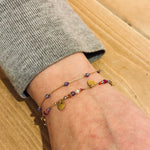 Bracelet Solaris Violet - Boutique We Are ParisLes Cléias Acier Inoxydable