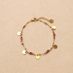 Bracelet Solaris Violet - Boutique We Are ParisLes Cléias Acier Inoxydable