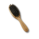 Brosse pneumatique en bois & poils de sanglier - bois clair