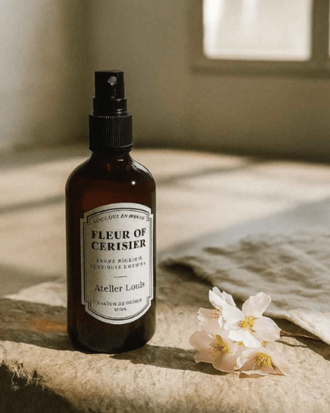 Brume d'intérieur bio, parfumée à la fleur de cerisier - Boutique We Are ParisAtelier Louis