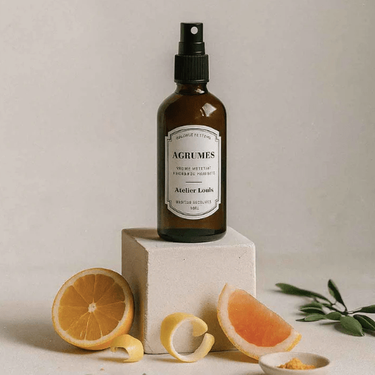 Brume d'intérieur bio, parfumée aux agrumes - Boutique We Are ParisAtelier Louis